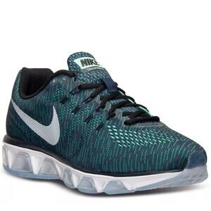 Nike Mens Air Max Tailwind 8 Print Running Sneakers Blue Green Size 11.5